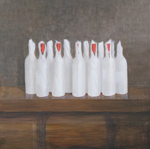 Botellas en papel, 2005